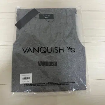 Vanquish fitness 탱크탑 그레이 S