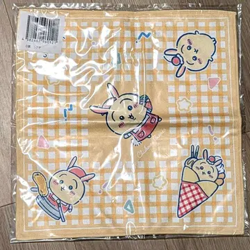 치이카와 크레이프 복권 D상 토끼 스퀘어 타월