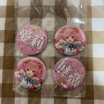 프로세카 세가 럭키 쿠지 F상 캔뱃지 세트 모모이 아이리 2점 세트