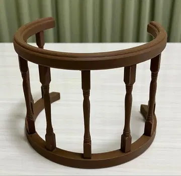 자동차 피규어용 증언대 1/12 디오라마 받침대 오브제 약 9cm