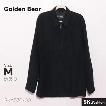 하자품 Golden Bear 아우터 자켓 긴팔 풀 집업 카라 부착