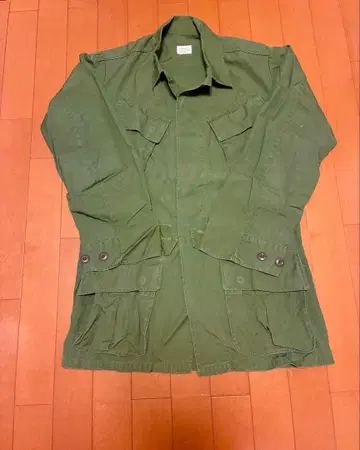 미군 빈티지 정글 퍼티그 M 사이즈 (미국 표기 X-S)