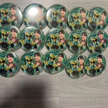 [총 15점] 고쥬우쟈 맹원금차랑 고쥬우이글 캔뱃지 묶음 판매