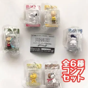 컴프 PEANUTS 패키지 미니어처 컬렉션 클래식 ver.