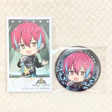 이케부쿠로 에이스 아토페스 캔뱃지 특전 카드 KING OF PRISM