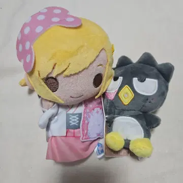 지그재그 산리오 봉제 인형 2개 세트