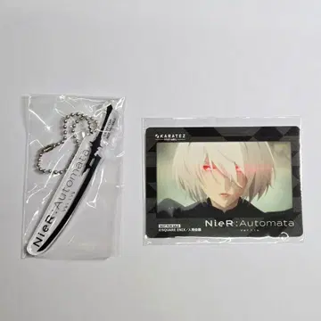 NieR:Automata 2B 폴라로이드풍 카드 아크릴 키링