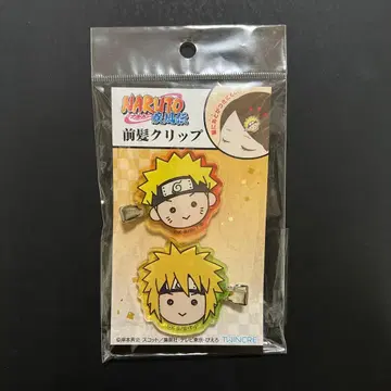 NARUTO 질풍전 앞머리 클립 우즈마키 나루토 & 나미카제 미나토