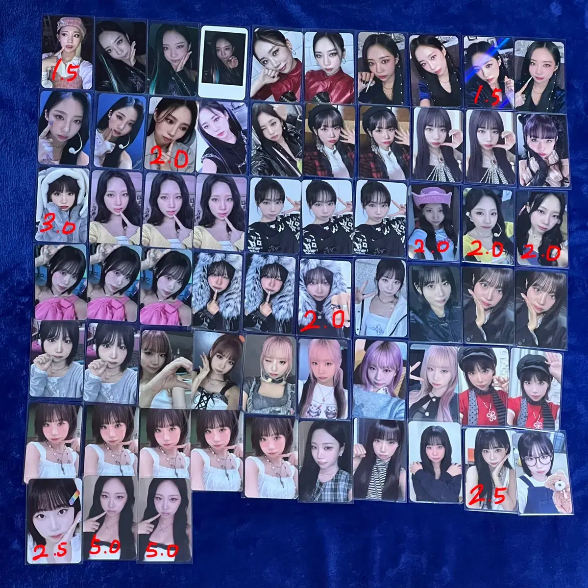 Purple Kiss Yuki sign polaroid wts purplekiss | Bunjang Global
