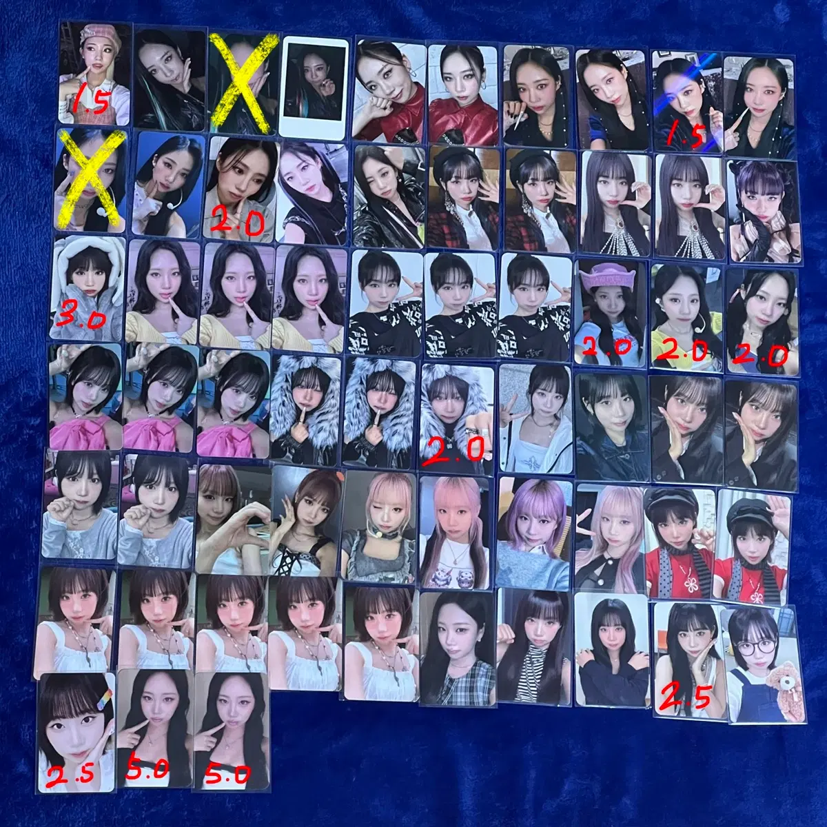Purple Kiss Yuki sign polaroid wts purplekiss | Bunjang Global
