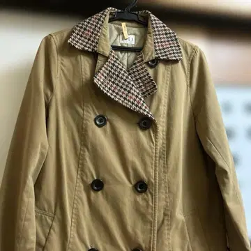 ELLE 코트 자켓 안감 퀼팅