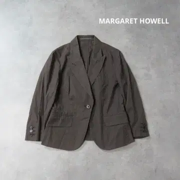 MARGARET HOWELL / 숏 기장 테일러드 자켓 블레이저