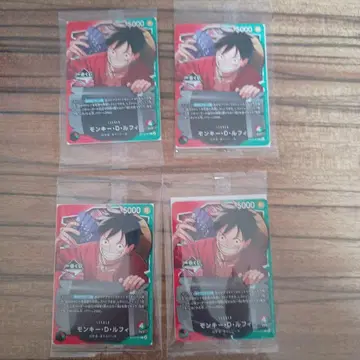 [ 제일복권 ] 원피스 카드 게임 프로모 몽키 D 루피 4장 미개봉