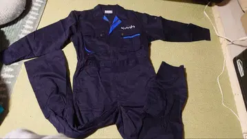 Kubota 홋카이도 한정 레어 츠나기 네이비 오버롤 L 사이즈