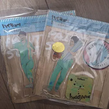 하이큐 페인트 수트 아크릴 스탠드 오이카와 토오루 이와이즈미 하지메