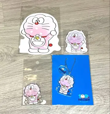 도라에몽 & 프렌즈전 벚꽃 키링 스티커 마그넷 엽서
