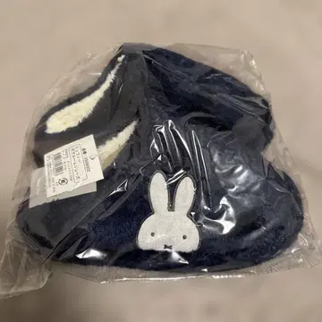 미피 보아 룸슈즈 1 슬리퍼 네이비