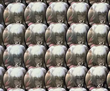 히노모리 시호 캔뱃지 늑대 26A