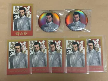 용과 같이 관혼상제전 니시야마 아키라 카드 캔뱃지