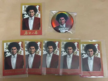 용과 같이 관혼상제전 카스가 이치반 캔뱃지 카드