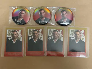 용과 같이 관혼상제전 사에지마 타이거 캔뱃지 카드