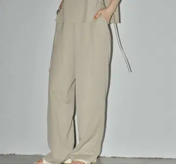 Todayful 이지 샴브레이 트라우저