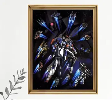 [미사용 새상품] 프레임 캔버스 기동전사 Z 건담