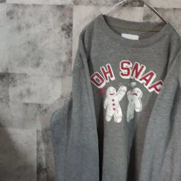 맨투맨 트레이닝복 그레이 M A18,1