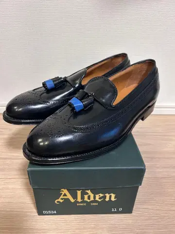 Alden D1534 블랙 태슬 로퍼 11D 미사용 새상품