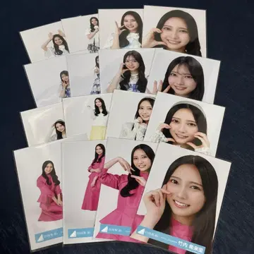 히나타자카46 브로마이드 컴프 16종 타케우치 키라리