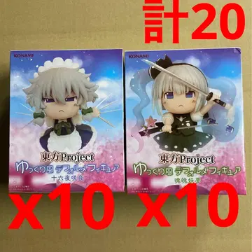 동방 Project 유유코풍 SD 피규어 이자요이 사쿠야 콘파쿠 요우무