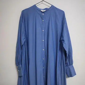 슬로브 이에나 볼륨 슬리브 셔츠 원피스 SLOBE IENA