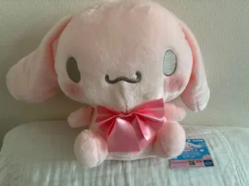 미개봉 새상품 시나모롤 은은한 벚꽃색 초 BIG 봉제 인형 산리오