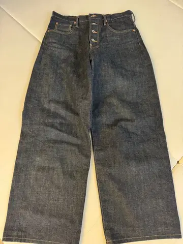 SUGARHILL 클래식 데님 리지드 인디고 34