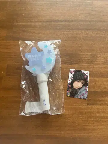 무쿠에나 응원봉, 포토카드 세트