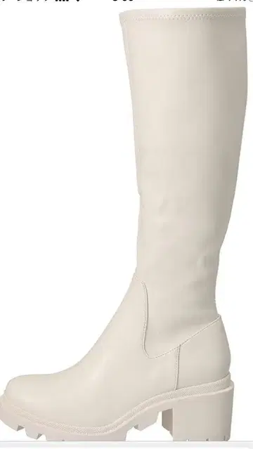 새상품 STEVE MADDEN 스티브 마덴 스트레치 롱 부츠 화이트