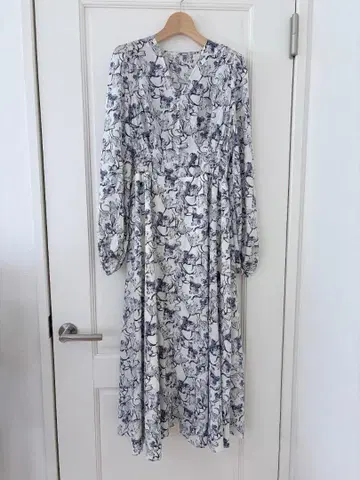 새상품 FRAY I.D 프레이 아이디 꽃무늬 롱 원피스