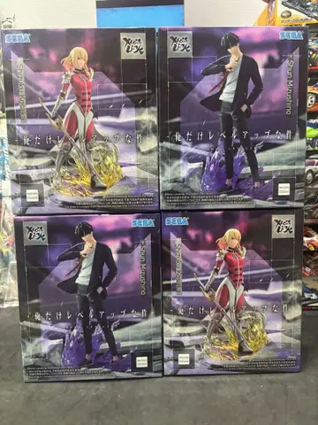 나 혼자만 레벨업 피규어 4개 세트