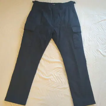 BEAMS XL 네이비 카고 팬츠