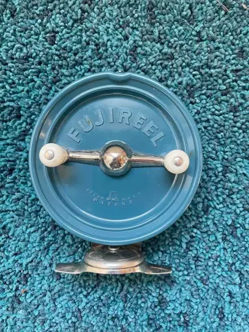 FUJIREEL 40 수동 낚시릴 파랑