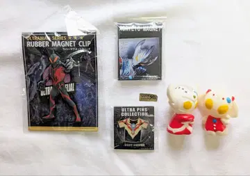 울트라맨 손가락 인형 마그넷 핀 배지 ORB 타이가 베리알 타로