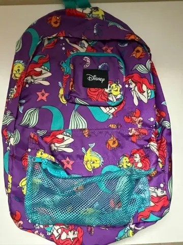 디즈니 아리엘 인어공주 백팩