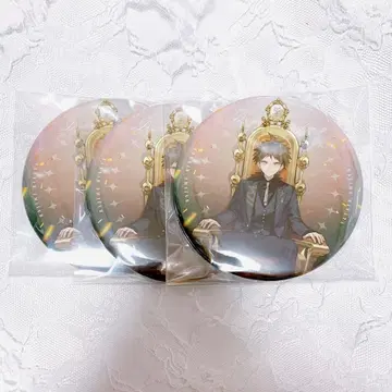 히나타 하지메 옥좌 100mm 캔뱃지 단간론파