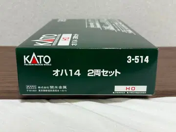 철도 모형 HO 게이지 KATO 카토 14계 여객차 오하14 3-514