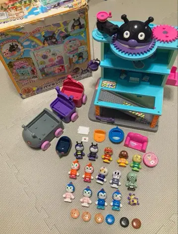 호빵맨 타운 시리즈 세균성 하우스와 다다단 기차 세균맨