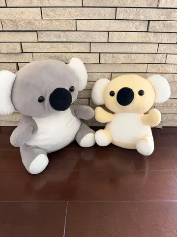 해피즈 코알라 봉제 인형 2마리 잉글랜드의 언덕