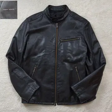 현행 양가죽 JOSEPH HOMME 라이더 자켓 가죽 자켓