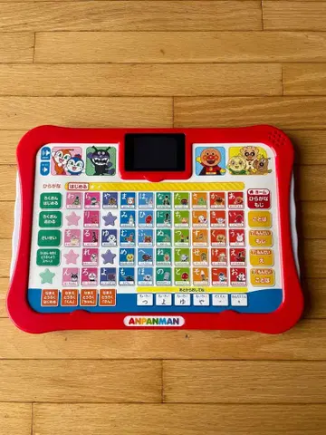 호빵맨 학습 태블릿 보고! 만지고! 배울 수 있는 아이우에오