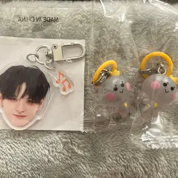 TREASURE 얼굴 아크릴 키링 메지루시 요시