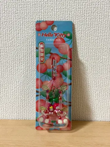 지역 한정 키티 야마가타 체리 스트랩